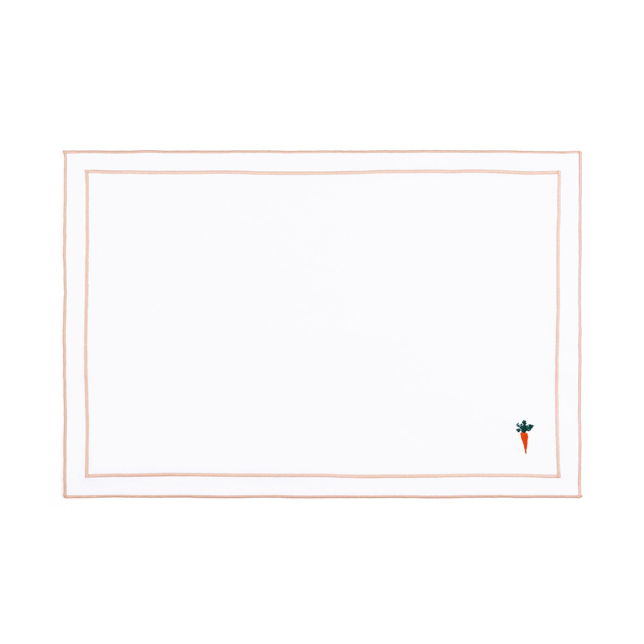 Mantelería Nazaré blanca, en algodón, con motivos de Pascua bordados