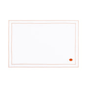 Roupa de mesa Nazaré branca, em algodão, com motivos de outono bordados