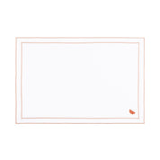 Roupa de mesa Nazaré branca, em algodão, com frutas bordadas