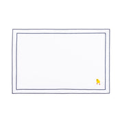 Mantelería Nazaré blanca, en algodón, con motivos de Pascua bordados