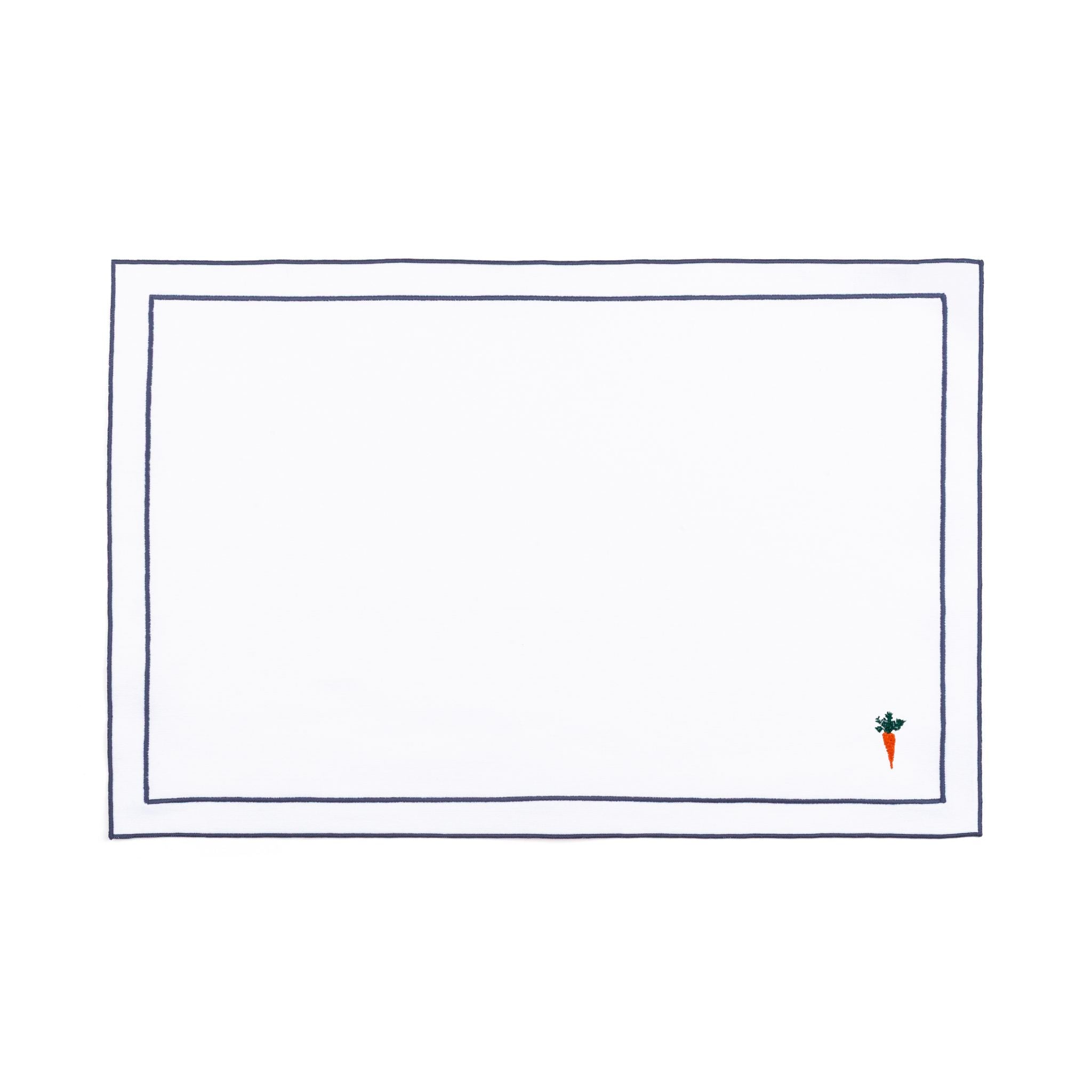 Mantelería Nazaré blanca, en algodón, con motivos de Pascua bordados