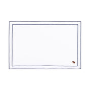 Roupa de mesa Nazaré branca, em algodão, com motivos de outono bordados