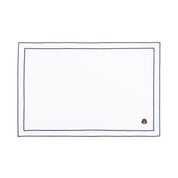 Roupa de mesa Nazaré branca, em algodão, com motivos de outono bordados