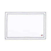 Roupa de mesa Nazaré branca, em algodão, com frutas bordadas