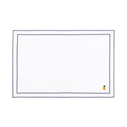 Roupa de mesa Nazaré branca, em algodão, com frutas bordadas