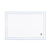 Mantelería Nazaré blanca, en algodón, con motivos de Pascua bordados