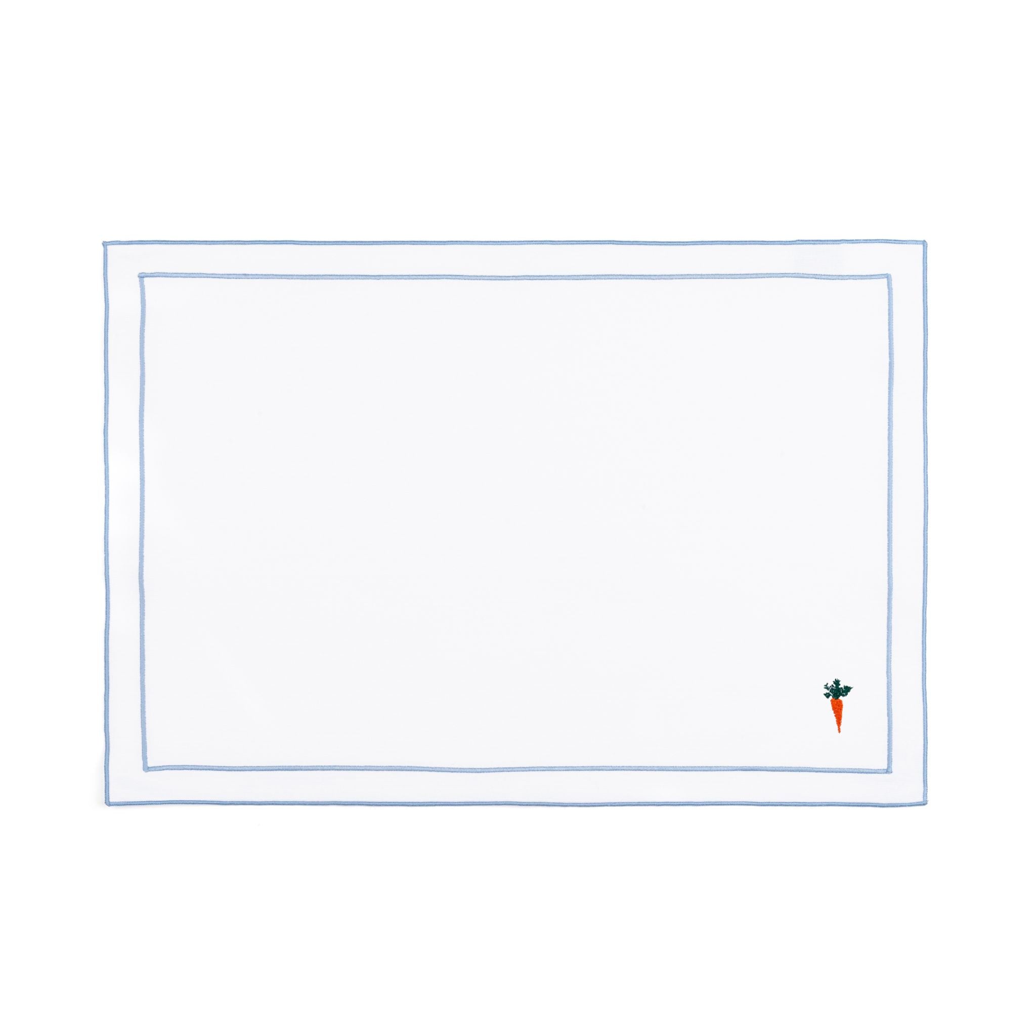 Mantelería Nazaré blanca, en algodón, con motivos de Pascua bordados