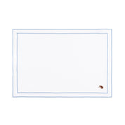 Roupa de mesa Nazaré branca, em algodão, com motivos de outono bordados