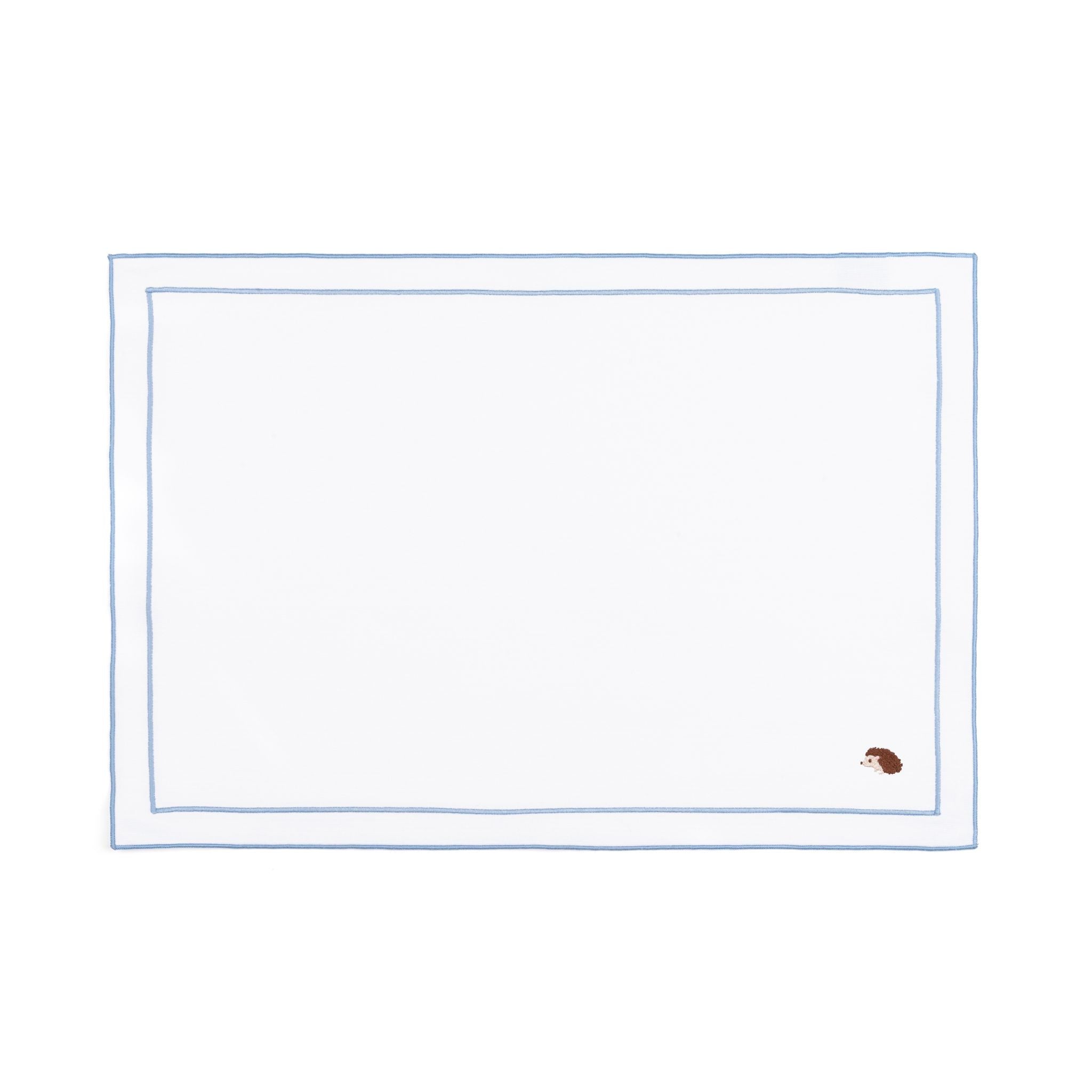 Roupa de mesa Nazaré branca, em algodão, com motivos de outono bordados