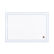 Roupa de mesa Nazaré branca, em algodão, com motivos de outono bordados