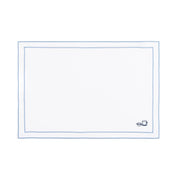 Roupa de mesa Nazaré branca, em algodão, com motivos inspirados em Portugal bordados