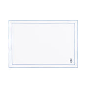 Roupa de mesa Nazaré branca, em algodão, com motivos inspirados em Portugal bordados