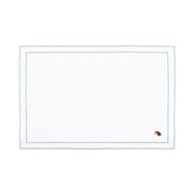 Roupa de mesa Nazaré branca, em algodão, com motivos de outono bordados