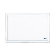 Roupa de mesa Nazaré branca, em algodão, com motivos inspirados em Portugal bordados