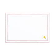 Mantelería Nazaré blanca, en algodón, con motivos de Pascua bordados