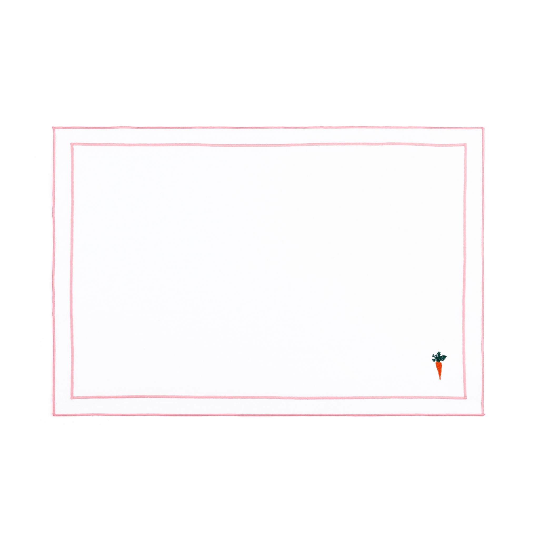 Mantelería Nazaré blanca, en algodón, con motivos de Pascua bordados