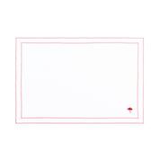 Roupa de mesa Nazaré branca, em algodão, com motivos de outono bordados