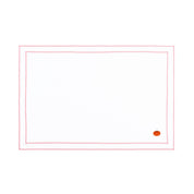 Roupa de mesa Nazaré branca, em algodão, com motivos de outono bordados