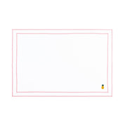 Roupa de mesa Nazaré branca, em algodão, com frutas bordadas