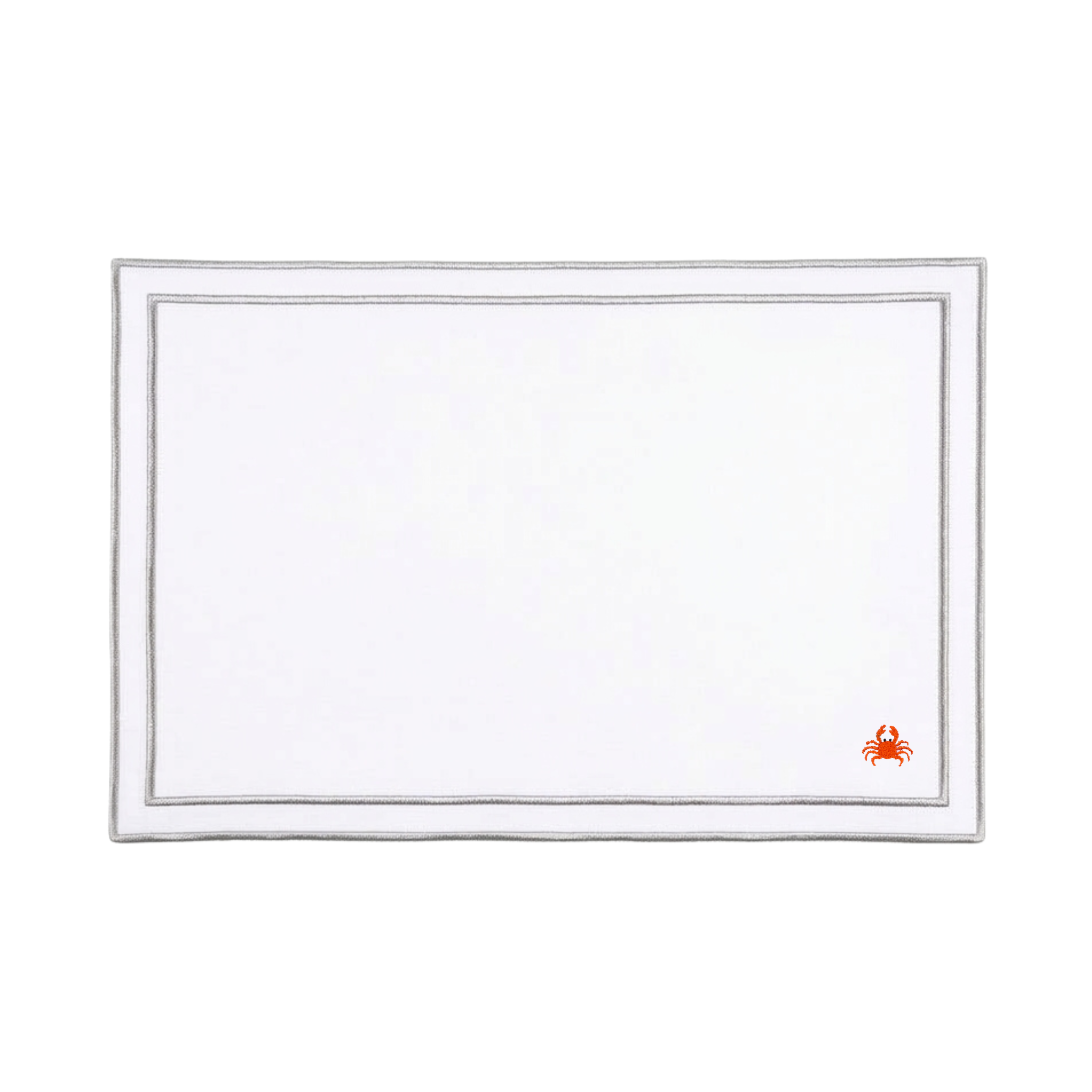 Nazaré white cotton table linen with embroidered summer motifs - Torres Novas