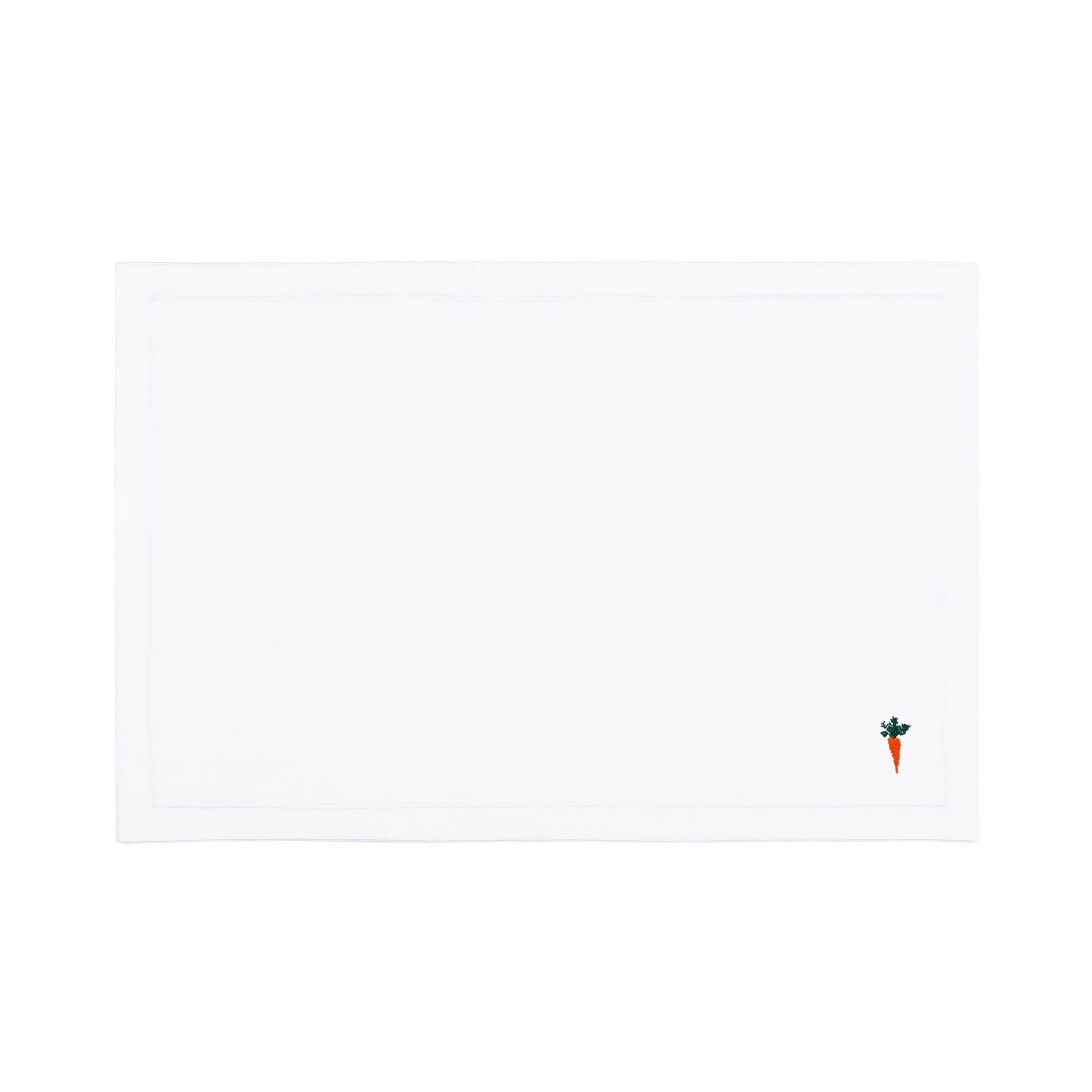 Mantelería Nazaré blanca, en algodón, con motivos de Pascua bordados