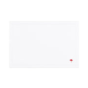 Roupa de mesa Nazaré branca, em algodão, com motivos de outono bordados