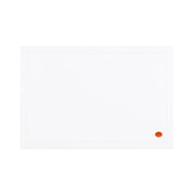 Roupa de mesa Nazaré branca, em algodão, com motivos de outono bordados