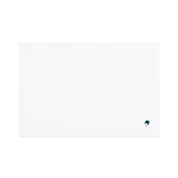 Linge de table Nazaré blanc, en coton, avec des motifs estivaux brodés