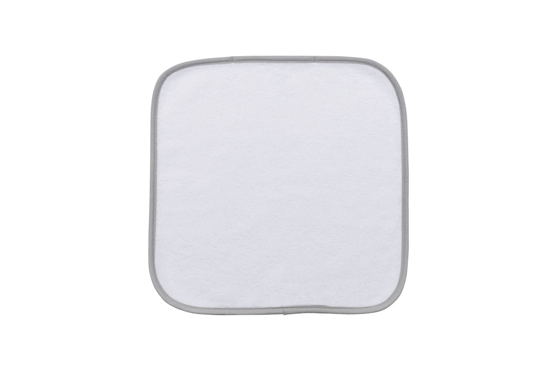 Silver grey Mira face towel - Torres Novas
